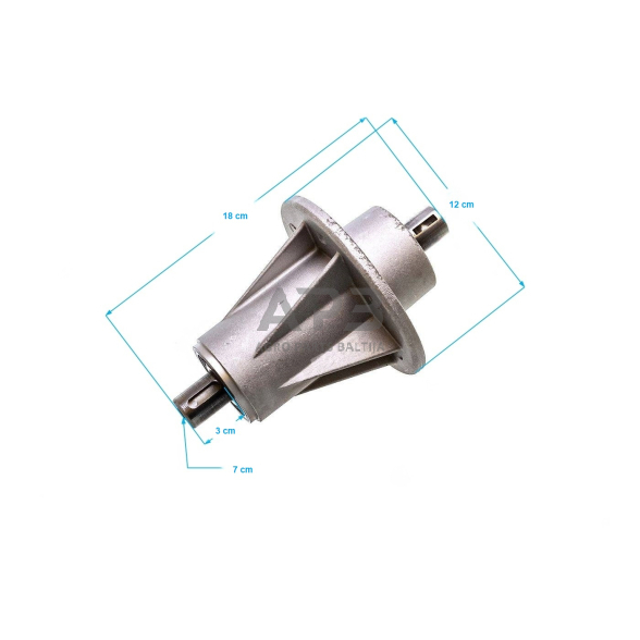 Peilio laikiklis Honda HF2113, HF2114, HF2315HM, HF2315SB dešininis pjaunamosios plotis 36 (92cm) 82207203/0, 822072030, CG82207203, 382207203/0, 3822072030, CG82207-203-H0, CG82207203H0, 1136-0482-01, 1136048201 6