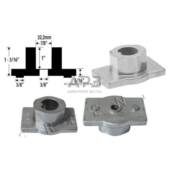 Peilio laikiklis Husqvarna Jet50, Jet50R, 51, Husky Jet 532 85 09-77, 532850977, 850977, 581 54 79-01, 581547901, 547901