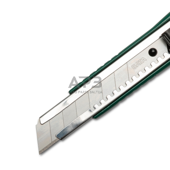 Peilis (cinkuoto metalo) su keičiama geležte 18mm 2 Peilis (cinkuoto metalo) su keičiama geležte 18mm 2