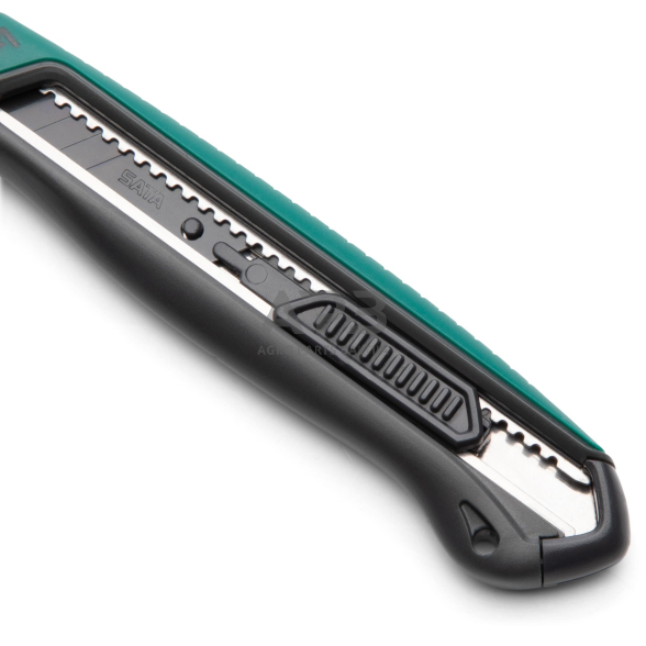 Peilis (gumuotas) su keičiama geležte 9mm 3 Peilis (gumuotas) su keičiama geležte 9mm 3