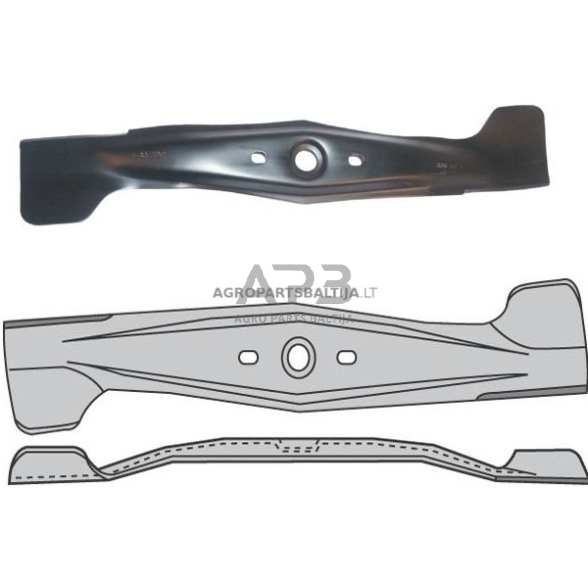 Peilis Honda 531 mm HRB535, HRB536, HRD535, HRD536, HRG536C, HRH536, HRH536HX, IZY53, IZY 21 1 Peilis Honda 531 mm HRB535, HRB536, HRD535, HRD536, HRG536C, HRH536, HRH536HX, IZY53, IZY 21 1