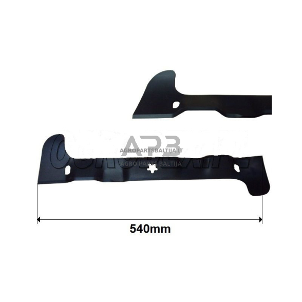 Peilis Mcculloch 540 mm dešininis pjaunamosios plotis 42 ( 107 cm ) MCC155-107TC, MCC185-107TC, MCC200-107TC 1 Peilis Mcculloch 540 mm dešininis pjaunamosios plotis 42 ( 107 cm ) MCC155-107TC, MCC185-107TC, MCC200-107TC 1