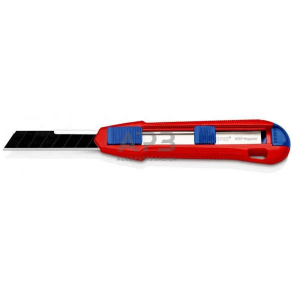 Peilis su keičiama geležte 18mm CutiX KNIPEX 4 Peilis su keičiama geležte 18mm CutiX KNIPEX 4