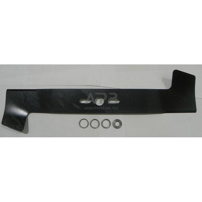 Peilis universalus su sparneliais 508 mm pjaunamosios plotis 20 (51 cm), centrinė skylė 20,5 mm + keturios poveržlės 10 mm, 16 mm, 17 mm, 18 mm Peilis universalus su sparneliais 508 mm pjaunamosios plotis 20 (51 cm), centrinė skylė 20,5 mm + keturios poveržlės 10 mm, 16 mm, 17 mm, 18 mm