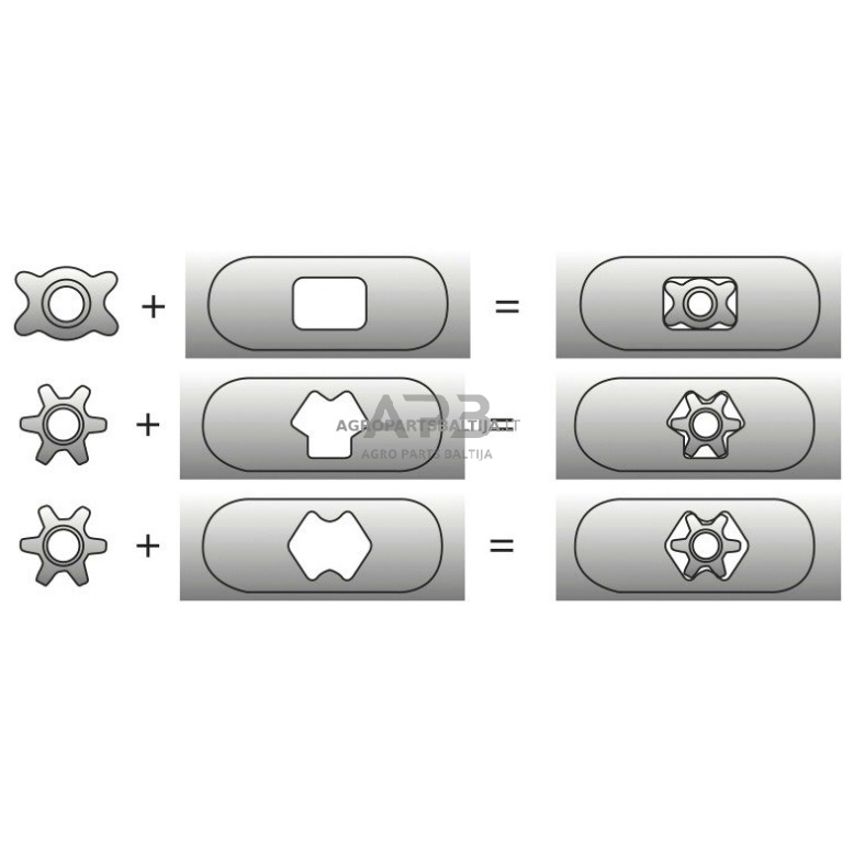 Peilis Gutbrod 537 mm pjaunamosios plotis G42 (107 cm) 9420674 5
