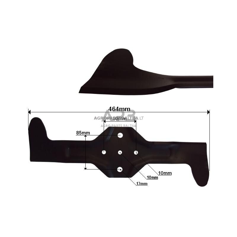 Peilis Husqvarna 464 mm dešininis pjaunamosios plotis 36 ( 92 cm ) CT135, CT151, CTH135, CTH140XP, CTH155 1 Peilis Husqvarna 464 mm dešininis pjaunamosios plotis 36 ( 92 cm ) CT135, CT151, CTH135, CTH140XP, CTH155 1