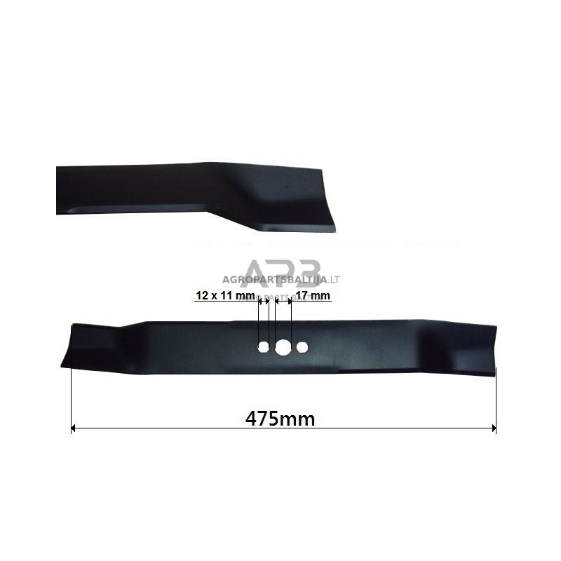 Peilis Partner 475 mm 505524101 2 Peilis Partner 475 mm 505524101 2