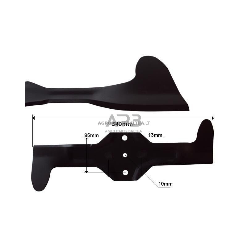 Peilis Partner 540 mm kairinis pjaunamosios plotis 42 ( 107 cm ) P145H107RB, P145107HRB, 18H107RB, P185H107RB, P185107HRB, P20H107RBK, P200107HRB 1 Peilis Partner 540 mm kairinis pjaunamosios plotis 42 ( 107 cm ) P145H107RB, P145107HRB, 18H107RB, P185H107RB, P185107HRB, P20H107RBK, P200107HRB 1