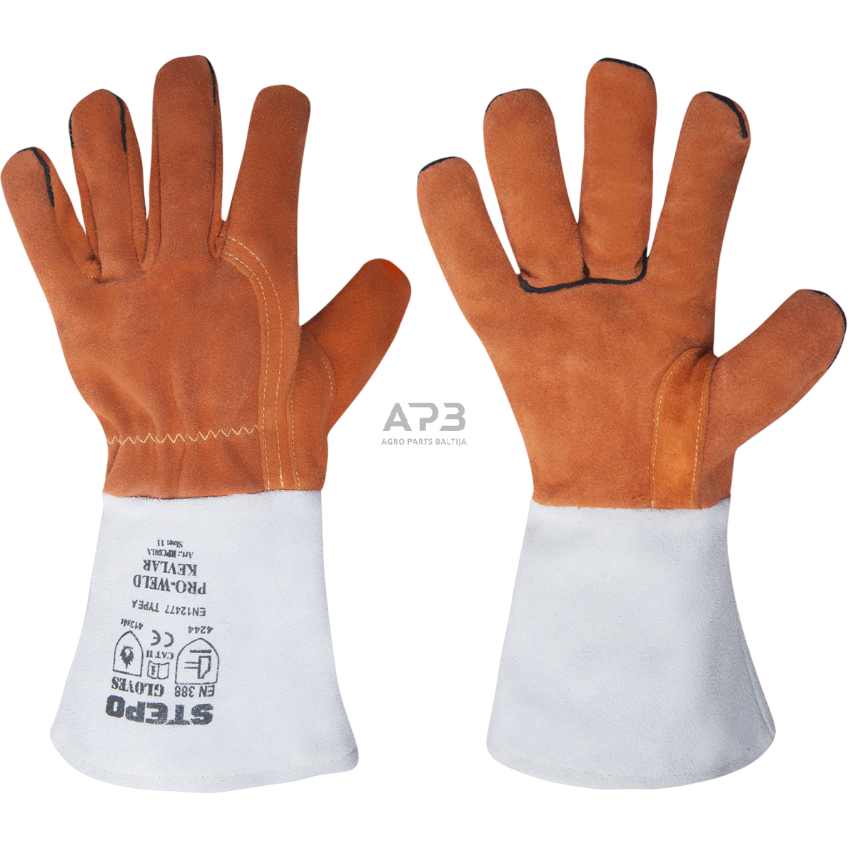 Pirštinės suvirintojo (11 dydis) PRO-WELD KEVLAR Pirštinės suvirintojo (11 dydis) PRO-WELD KEVLAR