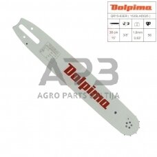 Pjovimo juosta Dolpima 3/8" 1,6 mm, 38 cm / 15" 153SLHD025 56 nareliai. Tinka Stihl pjūklams ir kitiems.