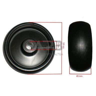 Pjaunamosios atraminis ratukas John Deere X300, L100, L110, L120, L130, LT190, L118, L111, L108 ,102, 115, 125, 135, 145, 155C, 190C, 105, LA100, LA110, LA120, LA130, LA140, LA150, LA105, LA115, LA125, LA135, LA145, LA155 GX10168 49,00 x 120,00 x 17,00 mm Pjaunamosios atraminis ratukas John Deere X300, L100, L110, L120, L130, LT190, L118, L111, L108 ,102, 115, 125, 135, 145, 155C, 190C, 105, LA100, LA110, LA120, LA130, LA140, LA150, LA105, LA115, LA125, LA135, LA145, LA155 GX10168 49,00 x 120,00 x 17,00 mm