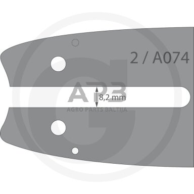 Pjovimo juosta Endurance Cut 3/8" LoPro 1,3 mm 30 cm / 12“ 120SDEA074 44 nareliai Pjovimo juosta Endurance Cut 3/8" LoPro 1,3 mm 30 cm / 12“ 120SDEA074 44 nareliai