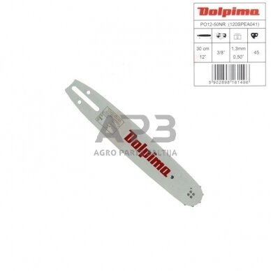 Pjovimo juosta Dolpima 3/8" 1,3 mm, 30 cm / 12" 120SPEA041 45 nareliai.