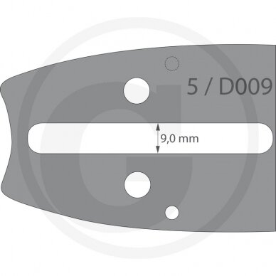 Pjovimo juosta Endurance Cut Pro 3/8" 1,5 mm 40 cm / 16“ 168RNDD009 60 narelių 1