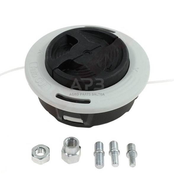 Pjovimo galva AUTOCUT C 26-2 DL-1373 sriegis universalus krūmapjovėms Stihl FS 55, FS 56, FS 70 C-E, FS 80, FS 85, FS 87, FS 90, FS 100, FS 120, FS 130, FS 240 C-E, FS 240 RC-E, FS 260 RC-E, FS 250, FR 130 T, FR 350, 4002 710 2169, 40027102169 Pjovimo galva AUTOCUT C 26-2 DL-1373 sriegis universalus krūmapjovėms Stihl FS 55, FS 56, FS 70 C-E, FS 80, FS 85, FS 87, FS 90, FS 100, FS 120, FS 130, FS 240 C-E, FS 240 RC-E, FS 260 RC-E, FS 250, FR 130 T, FR 350, 4002 710 2169, 40027102169