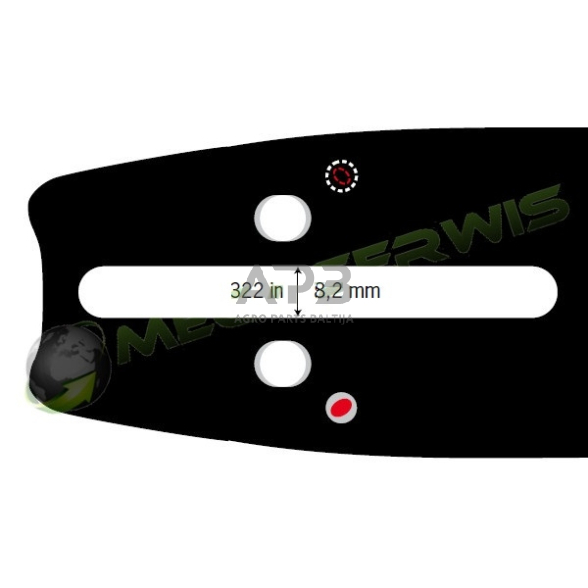 Pjovimo juosta Dolpima .325" 1,5 mm, 33 cm / 13" 138SLBK095 56 nareliai. 1 Pjovimo juosta Dolpima .325" 1,5 mm, 33 cm / 13" 138SLBK095 56 nareliai. 1