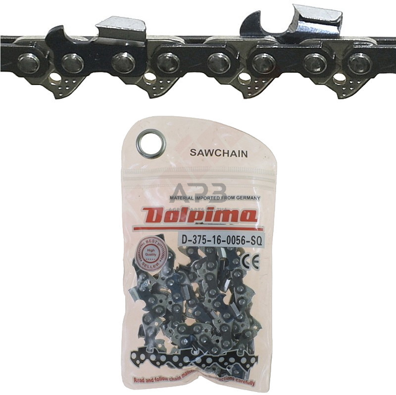 Grandinė pjūklui 3/8", 1,6 mm, 56 nareliai SQ Grandinė pjūklui 3/8", 1,6 mm, 56 nareliai SQ