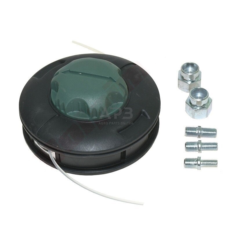 Pjovimo galva trimeriams EASY LOAD DL-3243 sriegis universalus M10x1,00 mm, M10X1.25 mm, M12X1,75, M7x1,00 mm, M8x1,25 mm, M10x1,25mm Pjovimo galva trimeriams EASY LOAD DL-3243 sriegis universalus M10x1,00 mm, M10X1.25 mm, M12X1,75, M7x1,00 mm, M8x1,25 mm, M10x1,25mm