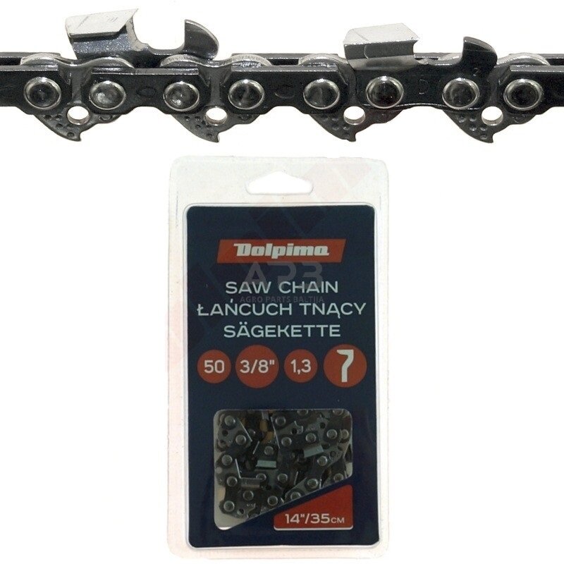 Grandinė pjūklui 3/8", 1,3 mm, 50 nareliai SQ BOX Grandinė pjūklui 3/8", 1,3 mm, 50 nareliai SQ BOX