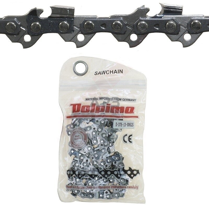 Grandinė pjūklui 3/8", 1,3 mm, 62 nareliai SQ Grandinė pjūklui 3/8", 1,3 mm, 62 nareliai SQ