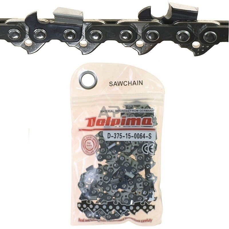 Grandinė pjūklui 3/8", 1,5 mm, 64 nareliai S Grandinė pjūklui 3/8", 1,5 mm, 64 nareliai S