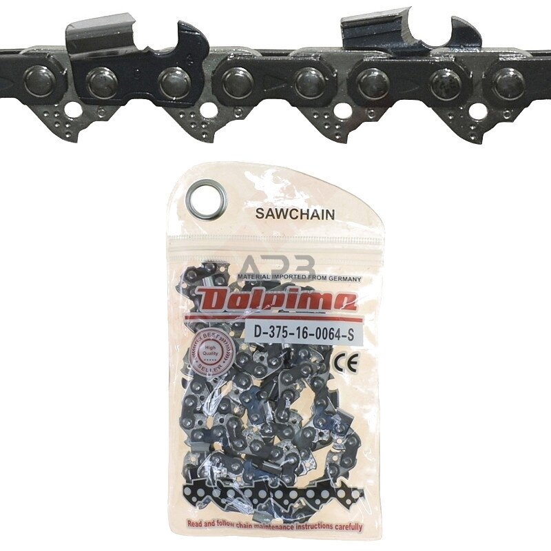Grandinė pjūklui 3/8", 1,6 mm, 64 nareliai S Grandinė pjūklui 3/8", 1,6 mm, 64 nareliai S