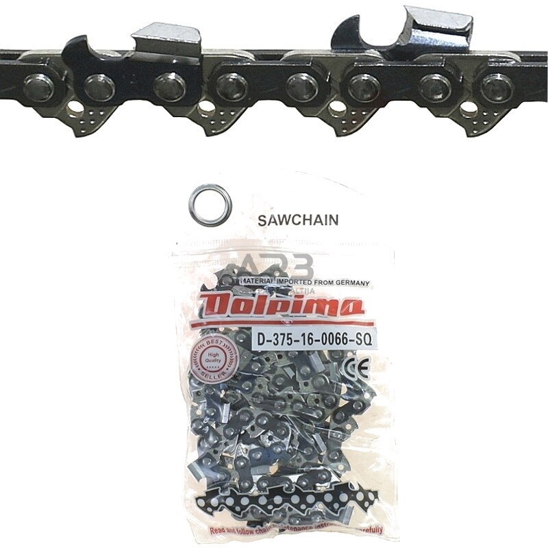 Grandinė pjūklui 3/8", 1,6 mm, 66 nareliai SQ