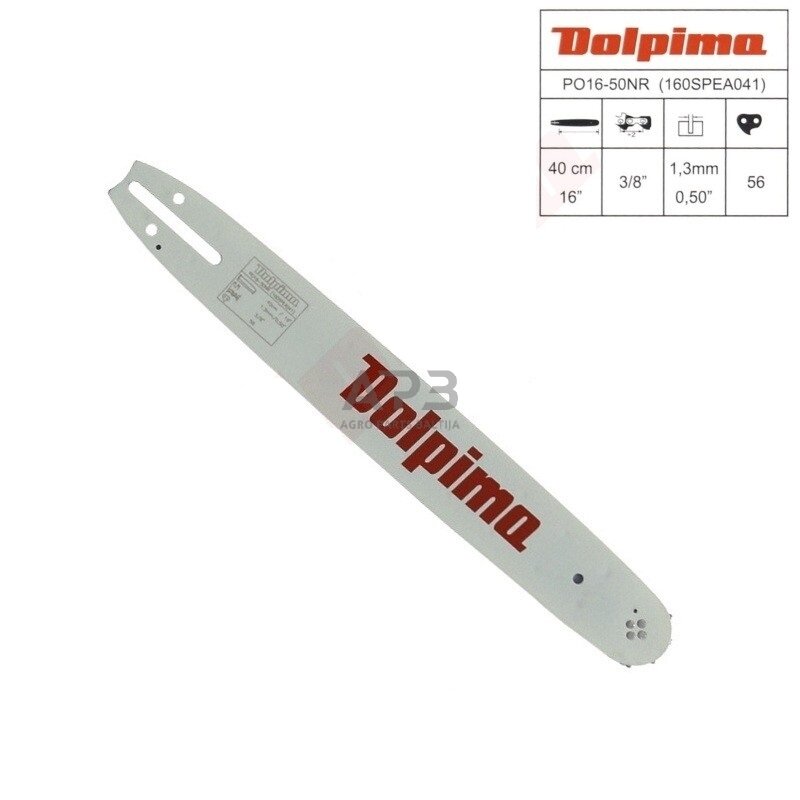Pjovimo juosta Dolpima 3/8" 1,3 mm, 40 cm / 16" 160SPEA041 56 nareliai.