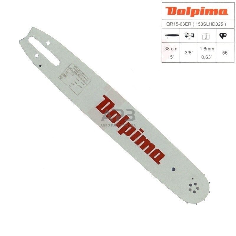 Pjovimo juosta Dolpima 3/8" 1,6 mm, 38 cm / 15" 10T 153SLHD025, 3003 000 6111, 30030006111 56 nareliai Pjovimo juosta Dolpima 3/8" 1,6 mm, 38 cm / 15" 10T 153SLHD025, 3003 000 6111, 30030006111 56 nareliai
