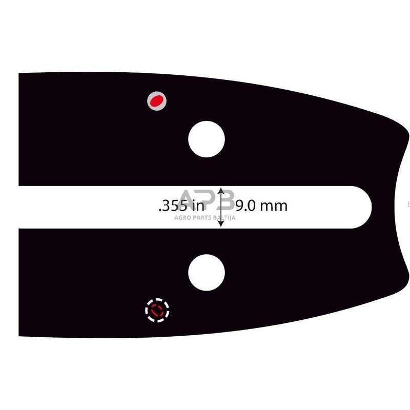 Pjovimo juosta Dolpima 3/8" 1,5 mm, 50 cm / 20" 208SLHD009 72 nareliai 1