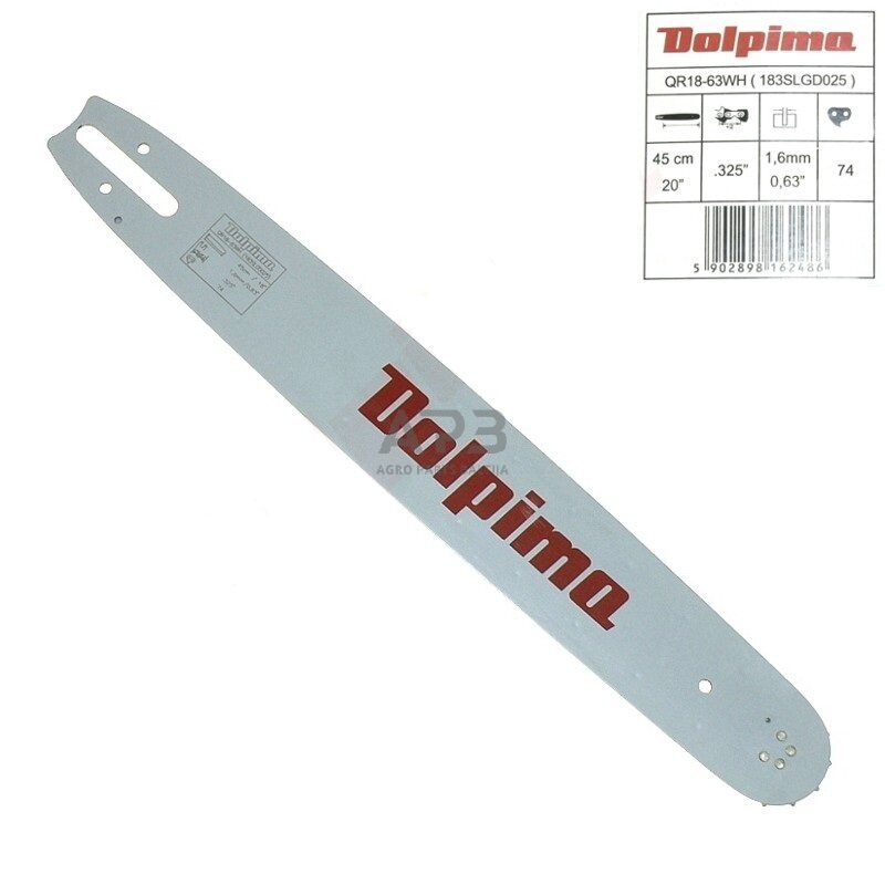 Pjovimo juosta Dolpima 325" 1,6 mm, 45 cm / 18" 12T 163SLHD025 , 3003 000 5213, 30030005213 74 nareliai Pjovimo juosta Dolpima 325" 1,6 mm, 45 cm / 18" 12T 163SLHD025 , 3003 000 5213, 30030005213 74 nareliai