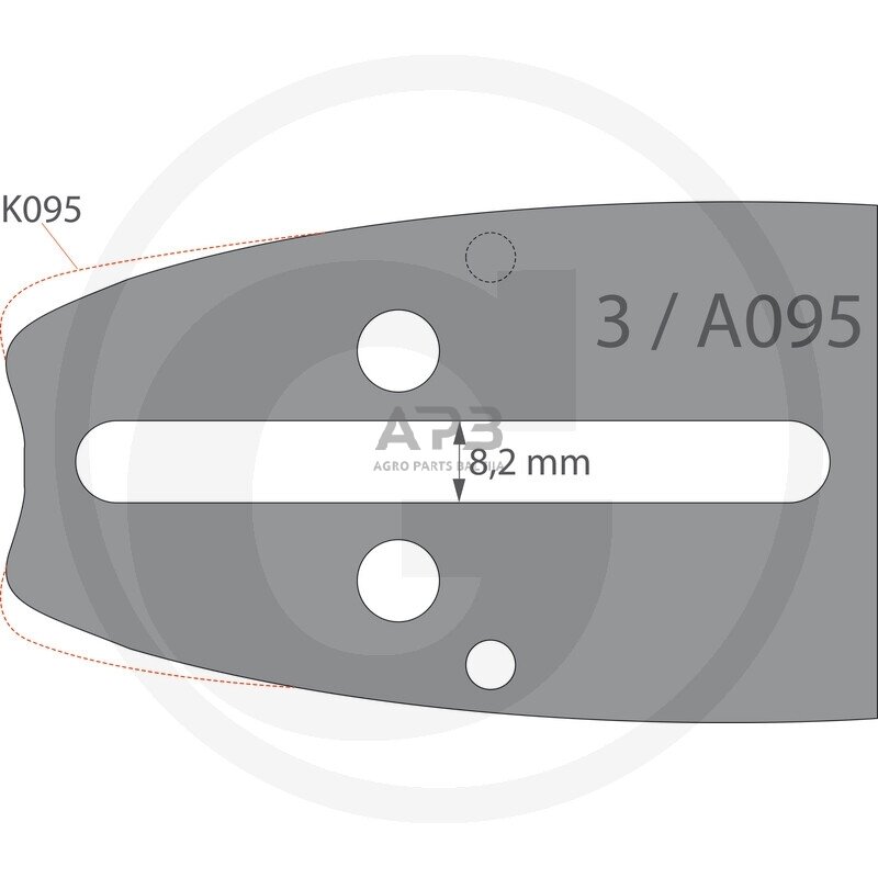 Pjovimo juosta Endurance Cut .325" 1,3 mm 33 cm / 13“ 130MLBK095 56 nareliai 1 Pjovimo juosta Endurance Cut .325" 1,3 mm 33 cm / 13“ 130MLBK095 56 nareliai 1