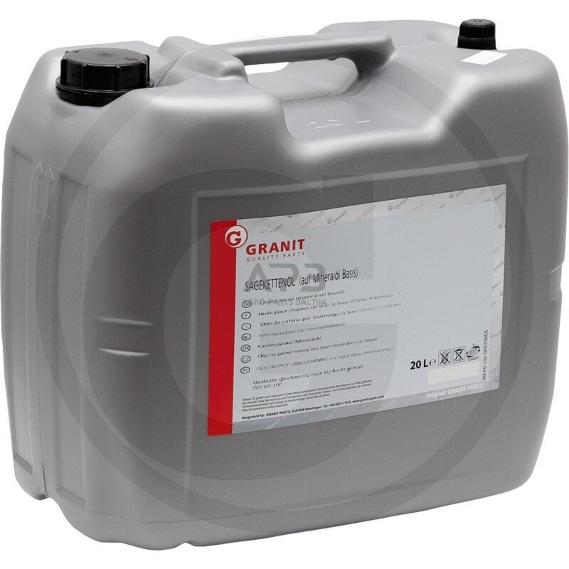 Pjūklo grandinės tepalas mineralinis 20 Litrų Pjūklo grandinės tepalas mineralinis 20 Litrų