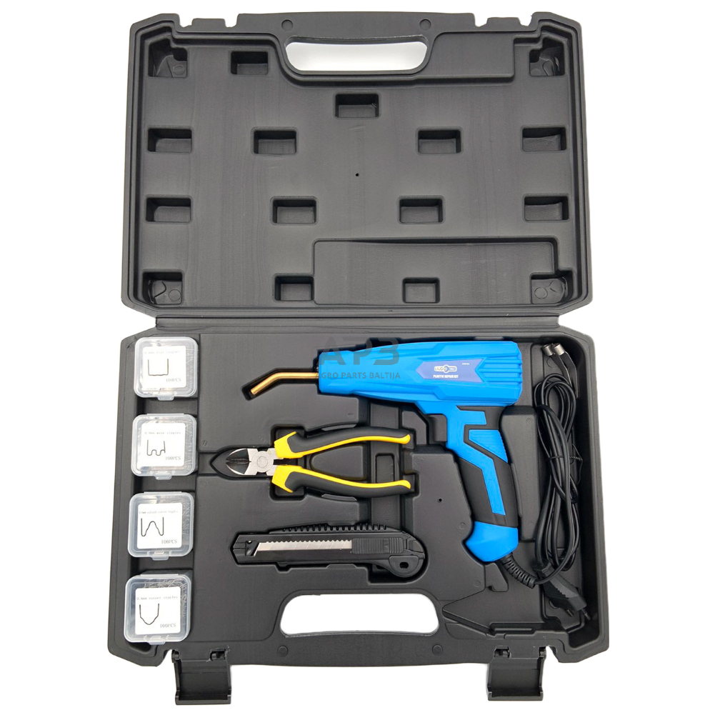 Plastiko suvirinimo aparatas 70W su kabėmis (400vnt) rinkinys Plastiko suvirinimo aparatas 70W su kabėmis (400vnt) rinkinys