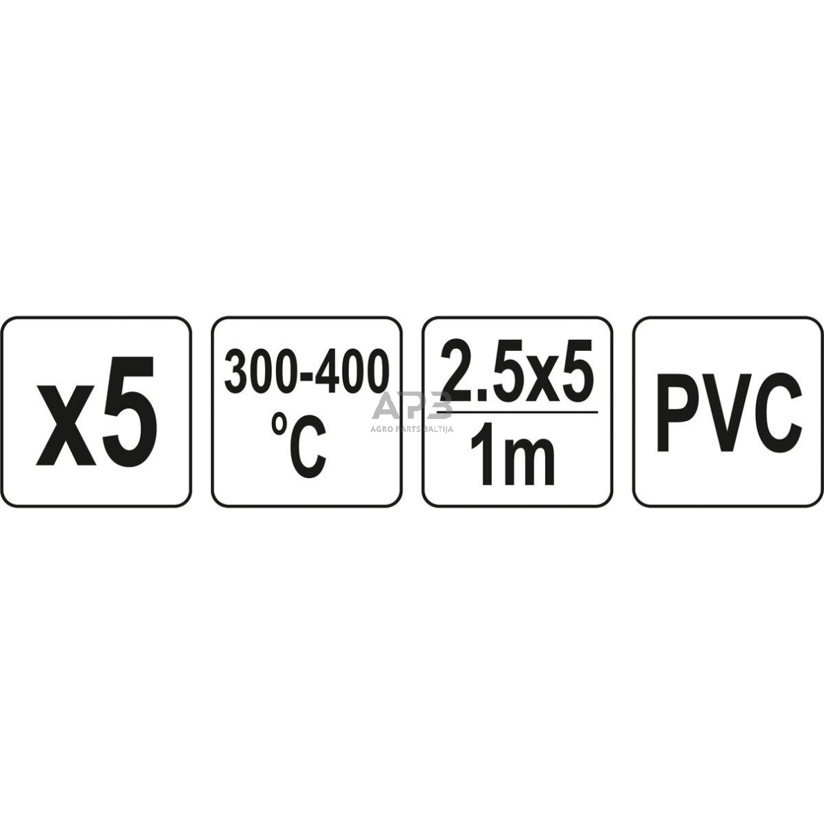 Plastiko suvirinimo juostų rinkinys (5vnt) (PVC polivinilchloridas) 2.5x5mm 5х1m 2 Plastiko suvirinimo juostų rinkinys (5vnt) (PVC polivinilchloridas) 2.5x5mm 5х1m 2