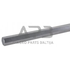 Plieninis strypas šešiabriaunis 19mm, 1m ZK19C35