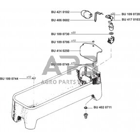 Plūdės apsauga LA BUVETTE LAC55, BU1290118