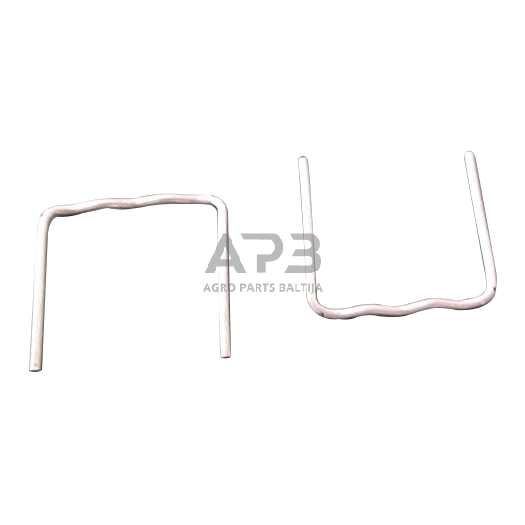 Plastiko suvirinimo kabės lygios 0.8mm (100vnt)