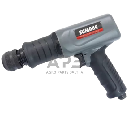 Pneumatinis plaktukas 190mm (10mm) ir kaltų rinkinys 5vnt. 1 Pneumatinis plaktukas 190mm (10mm) ir kaltų rinkinys 5vnt. 1