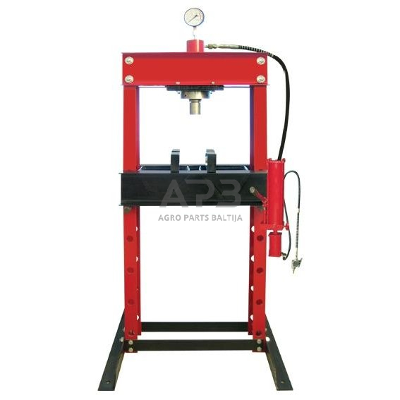 Pneumatinis / hidraulinis presas su manometru 30t Pneumatinis / hidraulinis presas su manometru 30t