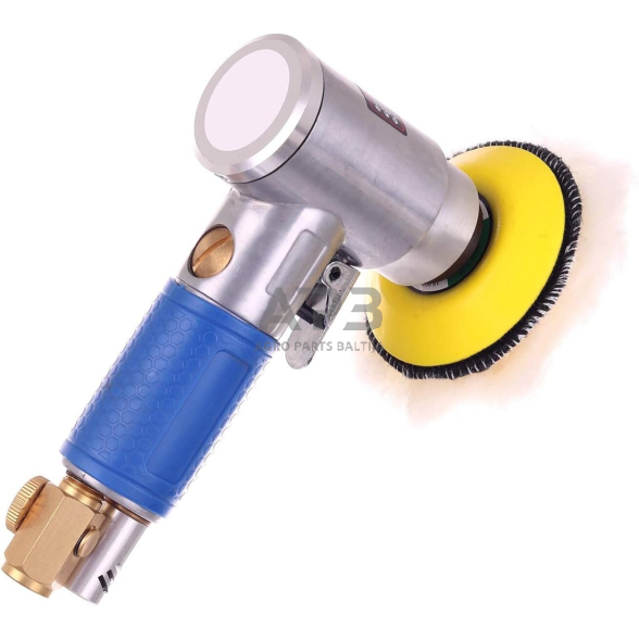 Pneumatinis mini orbitinis poliruoklis kampinis 75mm 5 Pneumatinis mini orbitinis poliruoklis kampinis 75mm 5