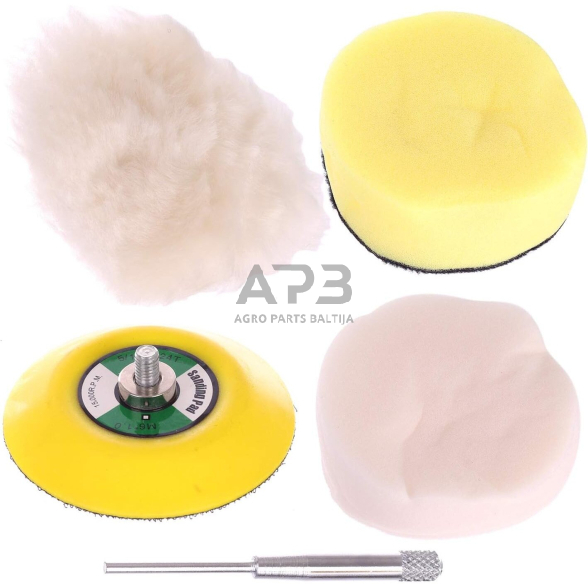 Pneumatinis mini orbitinis poliruoklis kampinis 75mm 6 Pneumatinis mini orbitinis poliruoklis kampinis 75mm 6