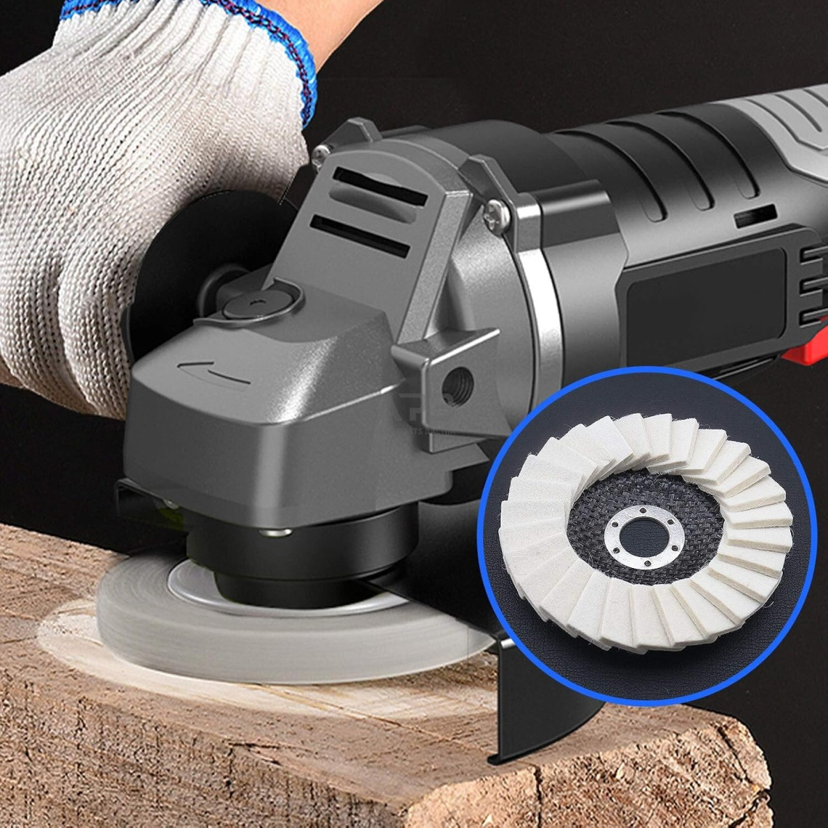 Poliravimo diskas 125mm 6 Poliravimo diskas 125mm 6