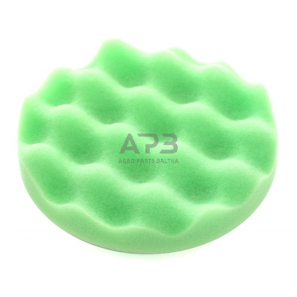 Poliravimo kempinė 150mm 22kg/m3 (žalia) 2 Poliravimo kempinė 150mm 22kg/m3 (žalia) 2