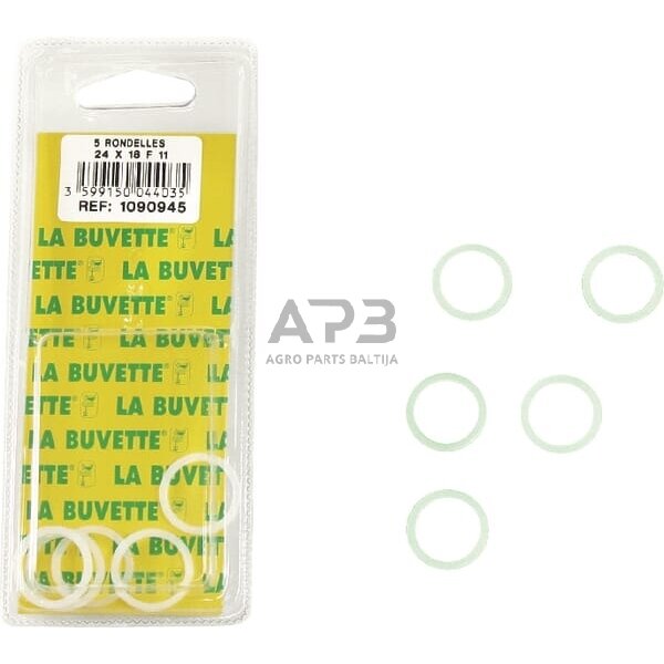 Poveržlė LA BUVETTE 24x18 F11 (5vnt.) BU1090945 Poveržlė LA BUVETTE 24x18 F11 (5vnt.) BU1090945