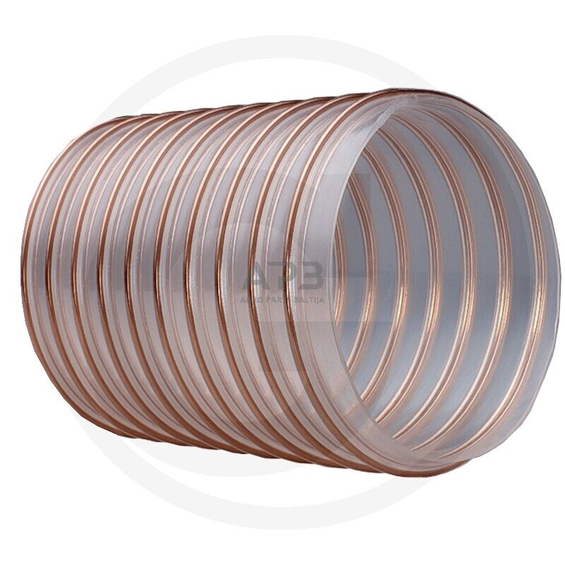 Poliuretaninė žarna su metaline spirale pasiurbimo žarna vidus Ø 120,00 mm 9130061200000 Poliuretaninė žarna su metaline spirale pasiurbimo žarna vidus Ø 120,00 mm 9130061200000