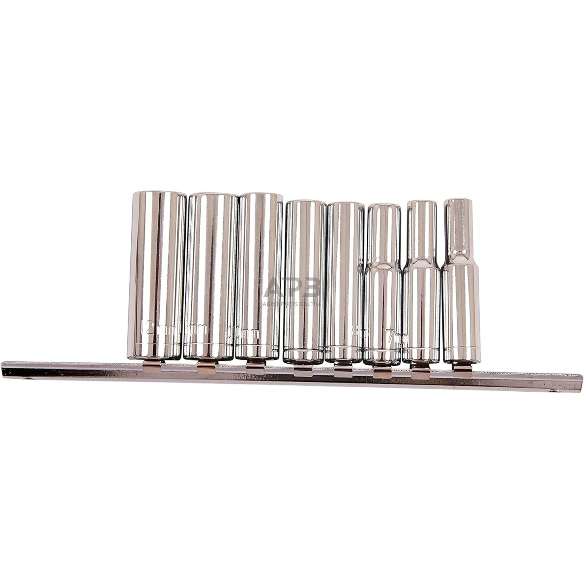 Prailgintų galvučių rinkinys 1/4" 9vnt. 1 Prailgintų galvučių rinkinys 1/4" 9vnt. 1