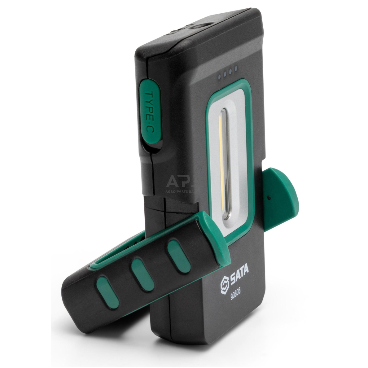 Prožektorius darbui COB (3+1W) (su belaidžiu įkrovimu) 2