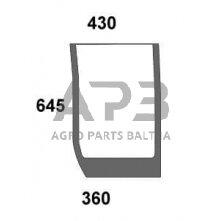 Priekinis kabinos stiklas apatinis 87530232N Priekinis kabinos stiklas apatinis 87530232N