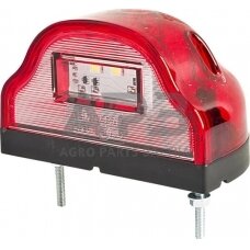 Priekabos numerio apšvietimo LED žibintas 12/24V, 101x60x60mm, Waś 1400300409